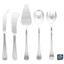 5 Piece Tablekraft Elite Stainless Steel Hostess Set